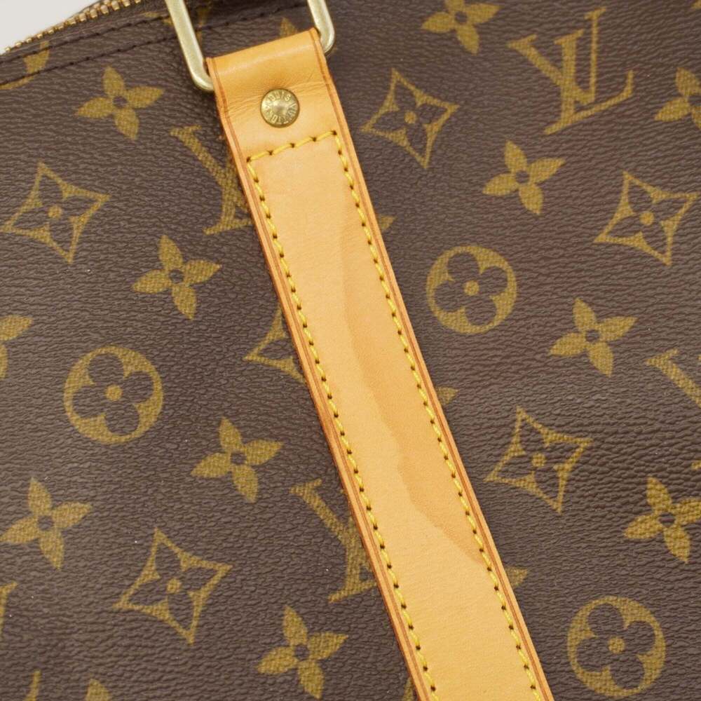 LOUIS VUITTON Brown Monogram Keepall 55 Boston Bag - Picture 8 of 11